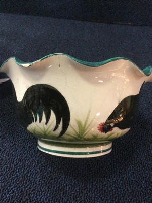 Lot 1355 - WEMYSS POTTERY MUG / TANKARD