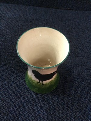 Lot 1355 - WEMYSS POTTERY MUG / TANKARD