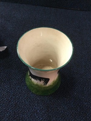 Lot 1355 - WEMYSS POTTERY MUG / TANKARD