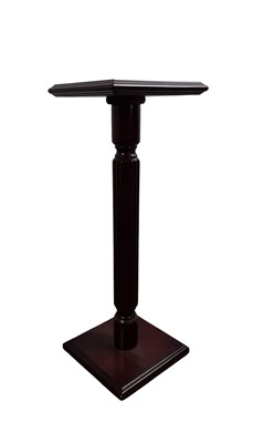 Lot 294 - REPRODUCTION MAHOGANY PEDESTAL