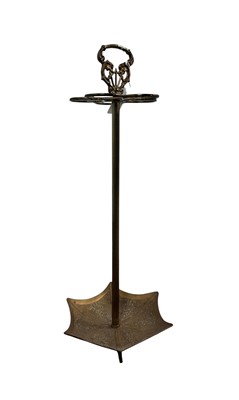 Lot 293 - BRASS STICK STAND