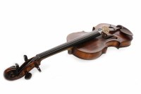 Lot 1023 - UN-NAMED 19TH CENTURY GERMAN VIOLIN the one...