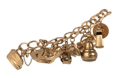 Lot 411 - CHARM BRACELET