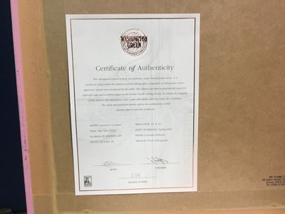 Lot 473 - * LAWRENCE COULSON (BRITISH b. 1962)