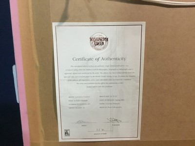 Lot 473 - * LAWRENCE COULSON (BRITISH b. 1962)