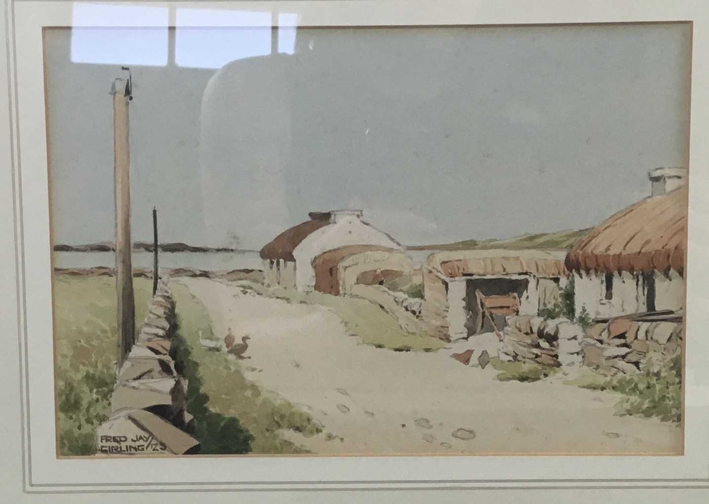 Lot 370 - * FRED JAY GIRLING (SCOTTISH 1900 - 1982)