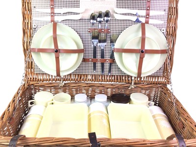 Lot 346 - 'THE BREXTON COLLECTION' PICNIC HAMPER