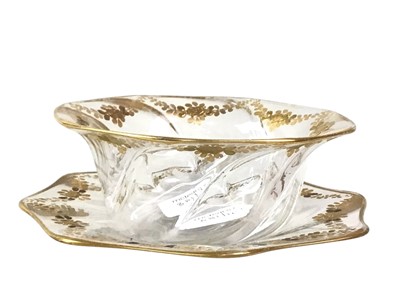 Lot 381 - SET OF GLASS DESSERT DISHES