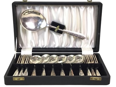 Lot 359 - COLLECTION OF PLATED FLATWARE