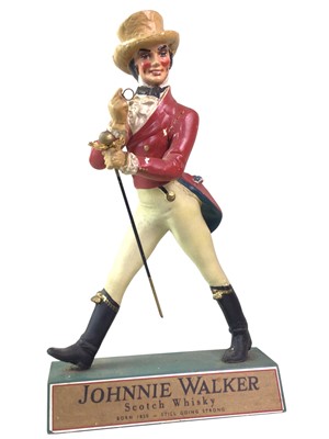 Lot 481 - TWO NOVELTY WHISKY ADVERTISING FIGURES