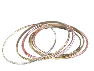 Lot 407 - GROUP OF COSTUME JEWELLERY