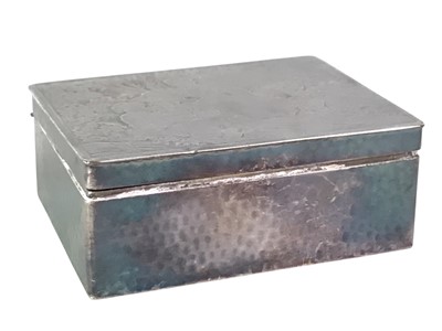 Lot 486 - SILVER ASHTRAY