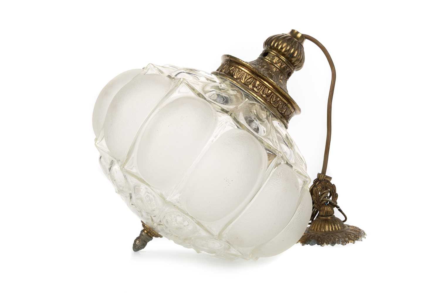 Lot 1352 - ART DECO STYLE CEILING LIGHT