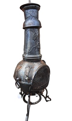 Lot 412 - CAST IRON CHIMNEY
