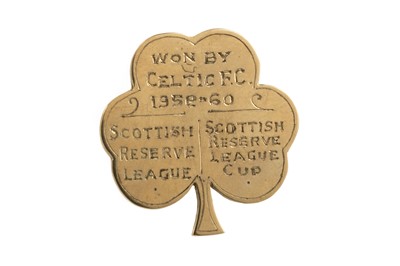Lot 1771 - JOHN KURILA, CELTIC F.C., SCOTTISH RESERVE LEAGUE CUP GOLD MEDAL