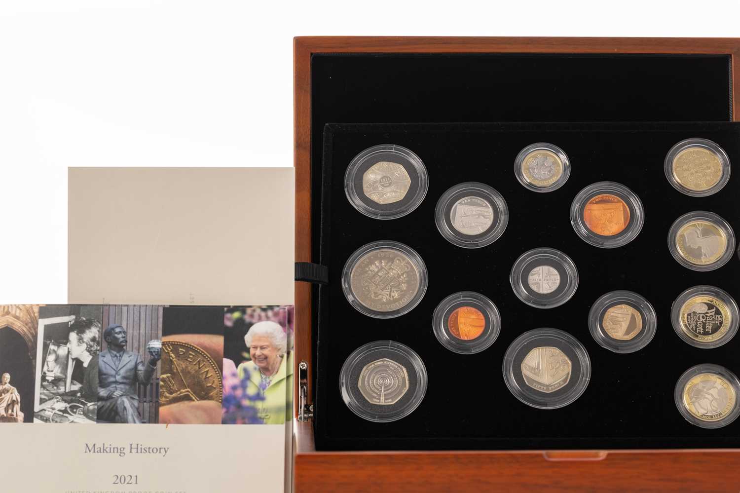 Lot 12 - THE ROYAL MINT, 2021 UNITED KINGDOM PREMIUM PROOF COIN SET