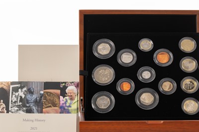 Lot 12 - THE ROYAL MINT, 2021 UNITED KINGDOM PREMIUM PROOF COIN SET