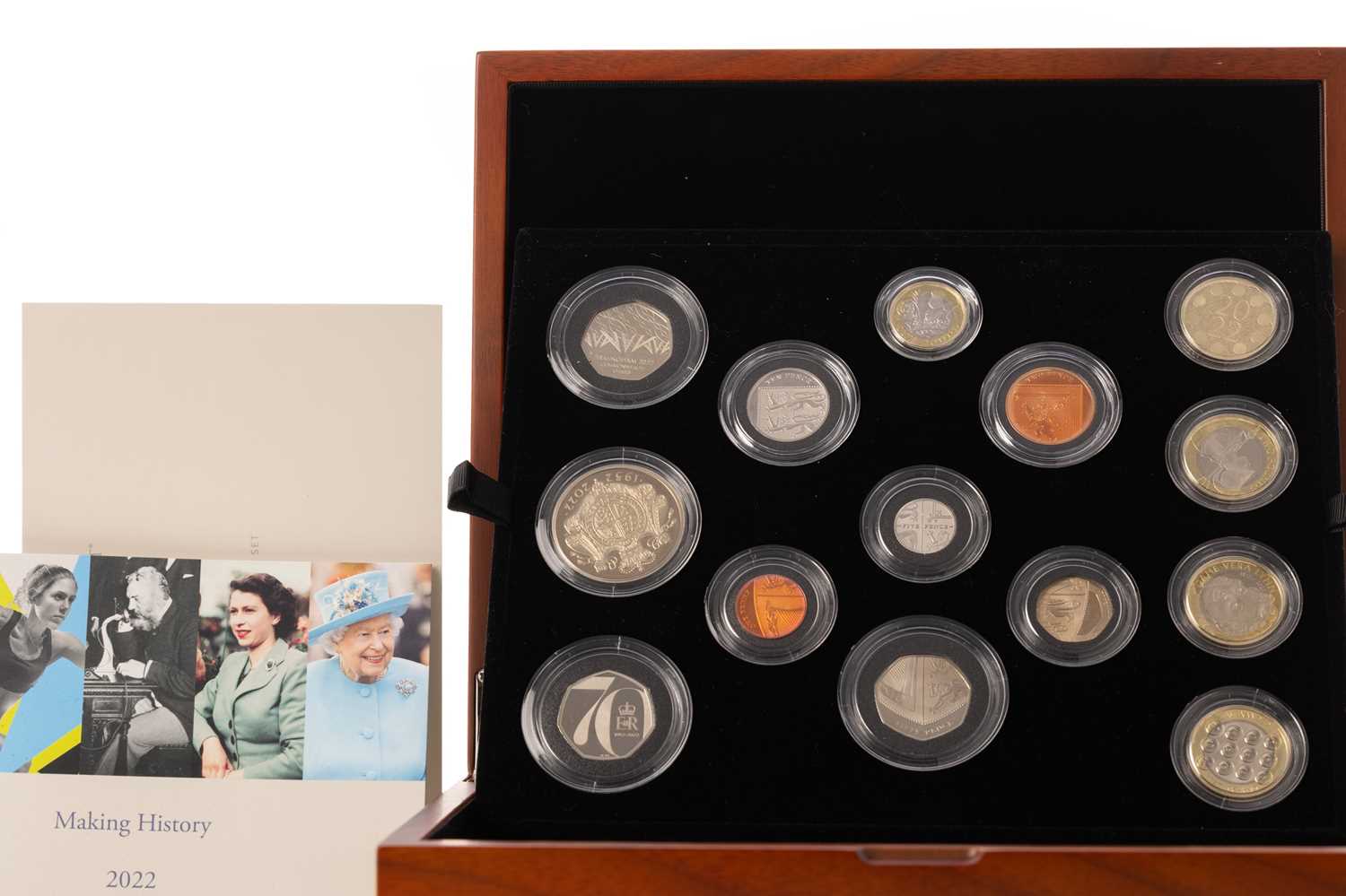 Lot 13 - THE ROYAL MINT, 2022 UNITED KINGDOM PREMIUM PROOF COIN SET