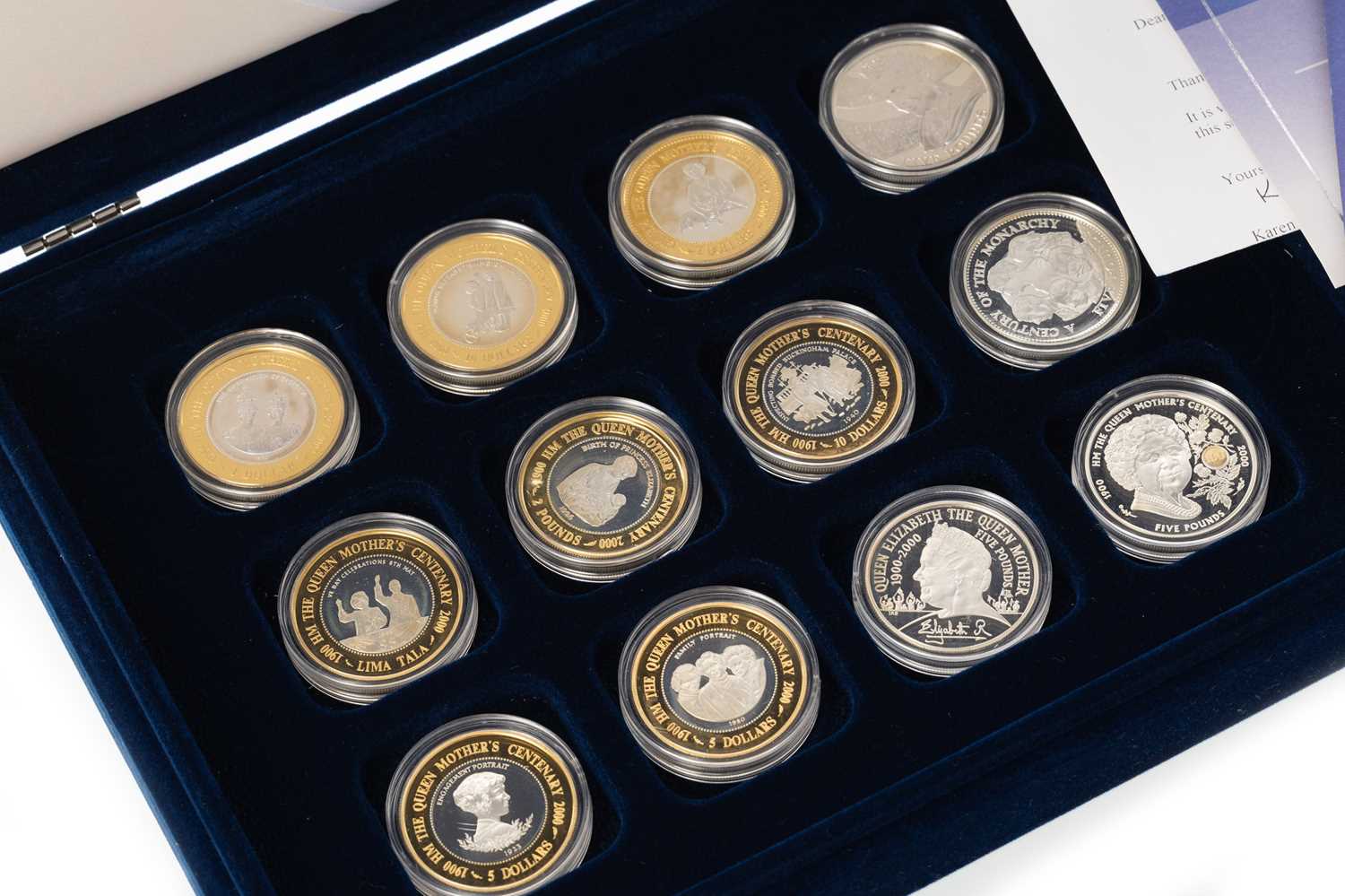 Lot 16 - ROYAL MINT, THE QUEEN MOTHER CENTENARY COIN COLLECTION