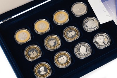 Lot 16 - ROYAL MINT, THE QUEEN MOTHER CENTENARY COIN COLLECTION