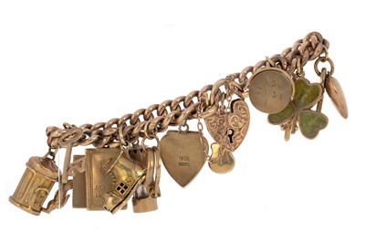Lot 531 - CHARM BRACELET