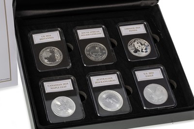 Lot 22 - 024 SILVER FLAGSHIP COINS OF THE WORLD