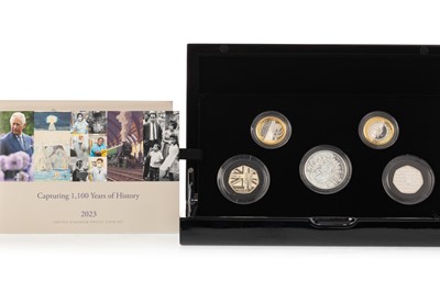 Lot 24 - THE ROYAL MINT, 2023 UNITED KINGDOM SILVER PROOF COMMEMORATIVE COIN SET
