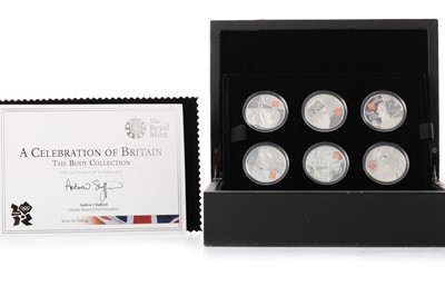 Lot 27 - THE ROYAL MINT, A CELEBRATION OF BRITAIN UK £5 SILVER PROOF COIN COLLECTION