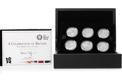Lot 28 - THE ROYAL MINT, A CELEBRATION OF BRITAIN SILVER PROOF COIN COLLECTION