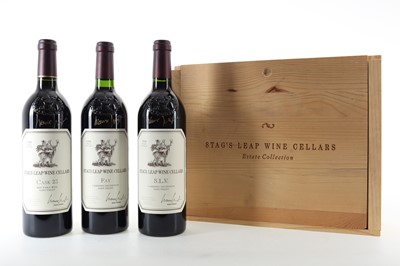 Lot 162 - STAG'S LEAP WINE CELLARS 1998 ESTATE COLLECTION (3 X 75CL)