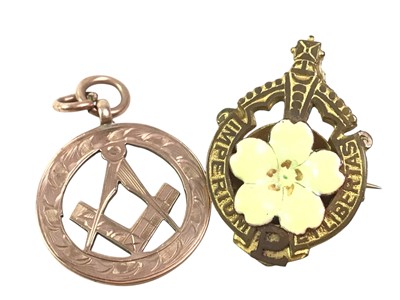 Lot 498 - MASONIC MEDALLION