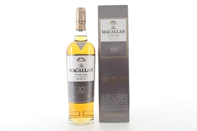 Lot 186 - MACALLAN 10 YEAR OLD FINE OAK