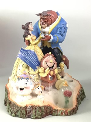 Lot 357 - GROUP OF DISNEY SHOWCASE COLLECTION 'DISNEY TRADITIONS' MODELS