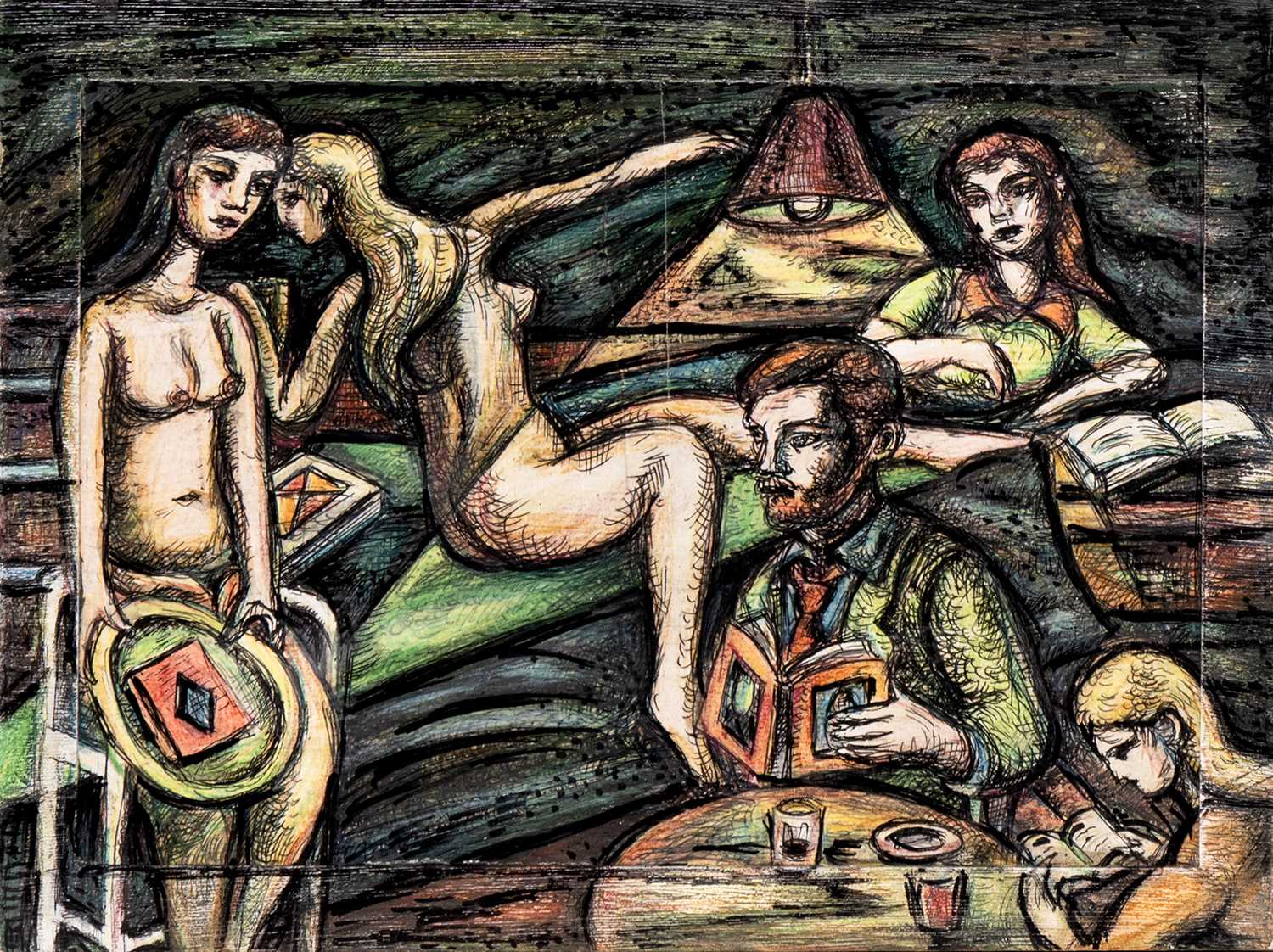 Lot 21 - * ADRIAN WISZNIEWSKI RSA HonFRIAS HRSW (SCOTTISH b. 1958)