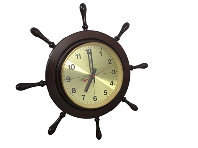 Lot 599 - MID CENTURY WEST CLOCK