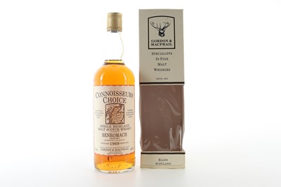 Lot 217 - BENROMACH 1969 GORDON & MACPHAIL CONNOISSEURS CHOICE 75CL