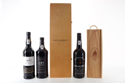 Lot 232 - DELAFORCE 1988 LBV, FORTNUM & MASON 2007 LBV AND DOW'S TRADEMARK