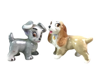 Lot 628 - GROUP OF PORCELAIN FIGURES