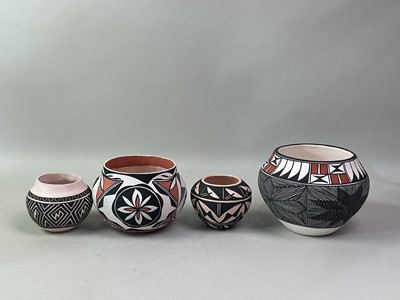 Lot 155 - COLLECTION OF NATIVE AMERICAN POTTERY