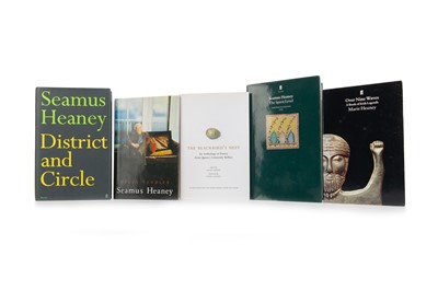 Lot 1372 - SEAMUS HEANEY, THREE SIGNED BOOKS