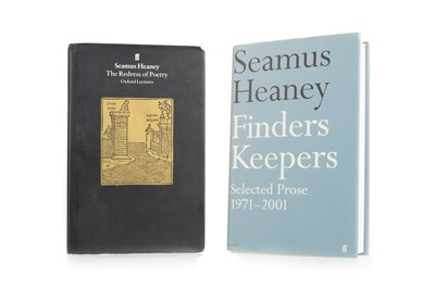 Lot 1374 - SEAMUS HEANEY
