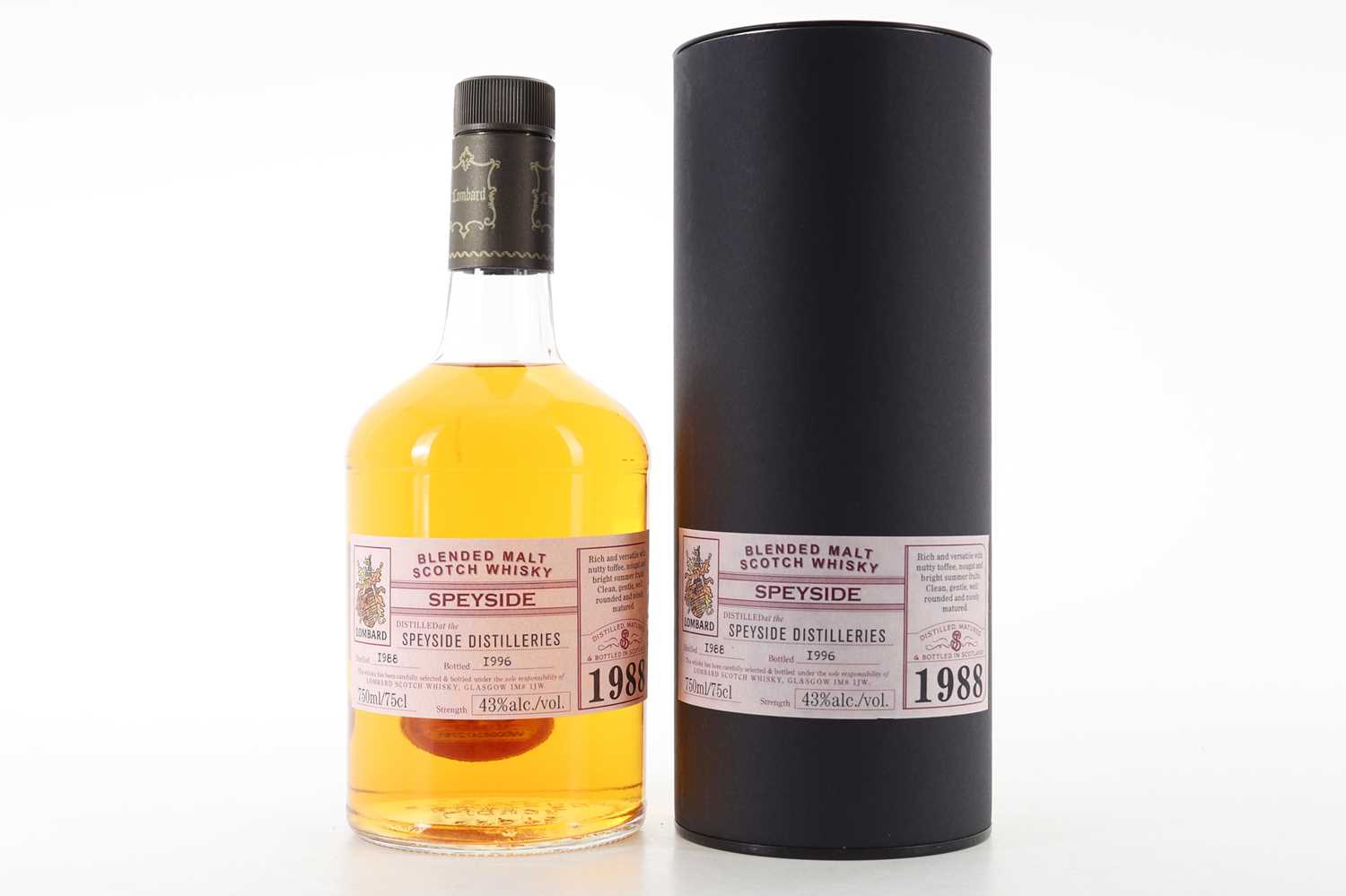 Lot 6 - **SPEYSIDE DISTILLERIES 1988 LOMBARD 75CL