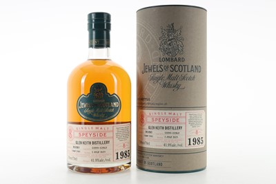 Lot 112 - **GLEN KEITH 1985 30 YEAR OLD LOMBARD JEWELS OF SCOTLAND