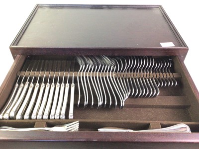 Lot 659 - WMF SILVER PLATED SUITE OF CUTLERY