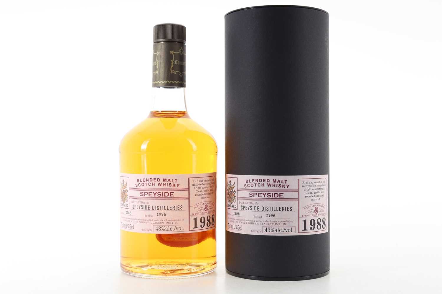 Lot 30 - **SPEYSIDE DISTILLERIES 1988 LOMBARD 75CL