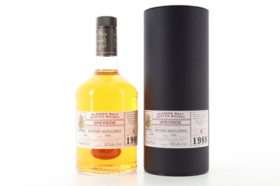 Lot 102 - **SPEYSIDE DISTILLERIES 1988 LOMBARD 75CL
