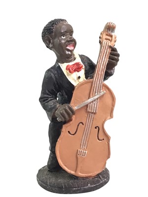 Lot 708 - GROUP OF SIX AMERICAN STREET MUSICIANS