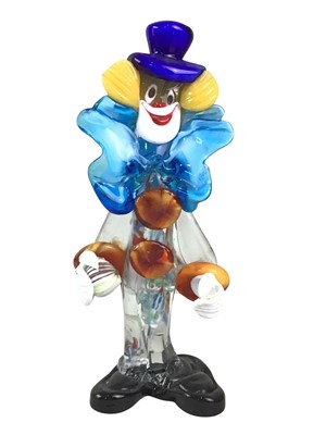 Lot 718 - MURANO GLASS CLOWN