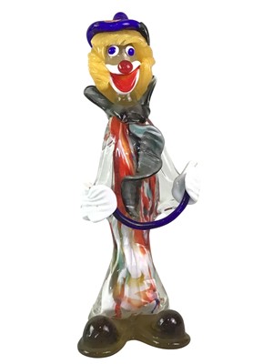 Lot 721 - MURANO GLASS CLOWN