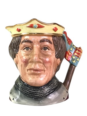 Lot 733 - THREE ROYAL DOULTON CHARACTER JUGS